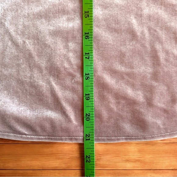 MADEWELL Blush Pink Velvet Butterfly Sleeve Top - Small - Picture 8 of 13